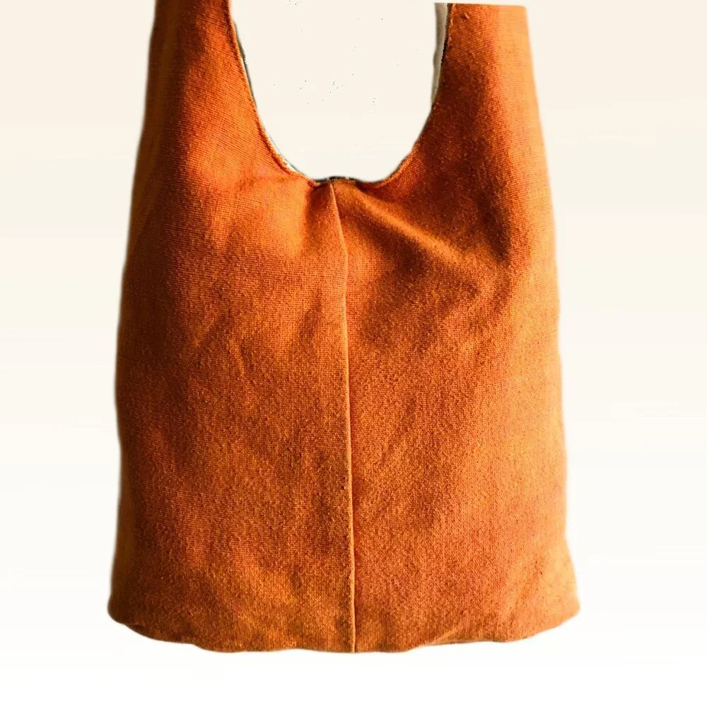 Earth Divas Reversible Boho Embroidered Hobo Bag - Picture 5 of 15